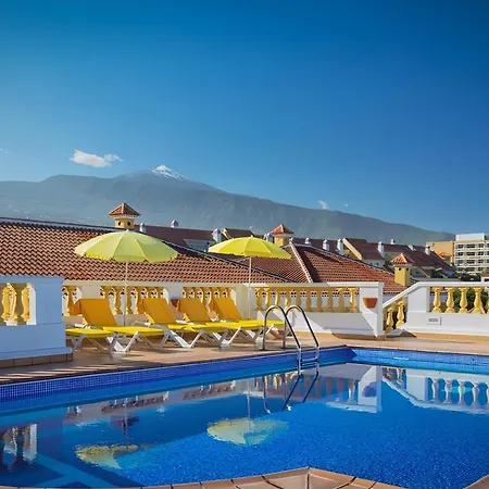 아파트 Sofias La Paz Sea And Teide Views & Pool 푸에르토 드 라 크루즈